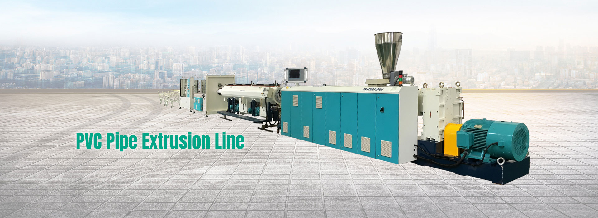 UPVC/PVC-UH ပိုက် Extrusion Line